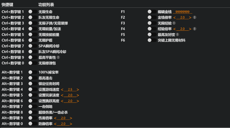 GUNDAM创坏者4风灵月影修改器下载 v1.0.0 绿色版