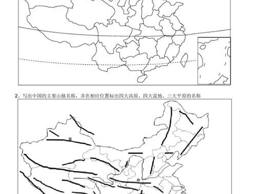 中国地形图空白：如何绘制与填充的详细指南