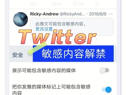 推特敏感内容怎么设置可见：详细步骤指南