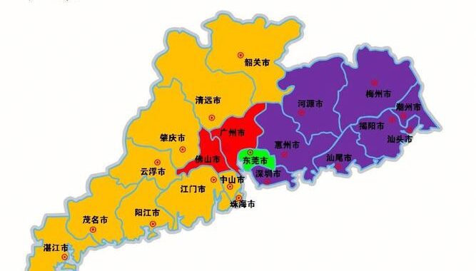 粤东西北地区包括哪些城市：详细城市列表与区域特色