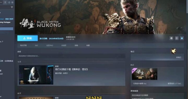 黑神话悟空Steam离线补丁：如何安装与使用？