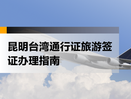 台湾签证办理：详细步骤与注意事项