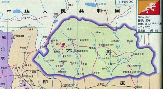 未与我国解决陆地边界划分的国家：印度与不丹