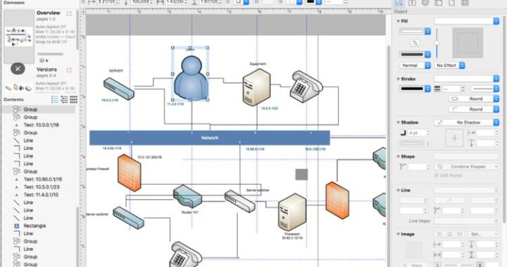 画图软件Visio：如何使用Visio创建专业图表？