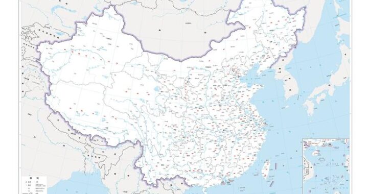 中国地图线稿：如何绘制及欣赏其艺术之美？