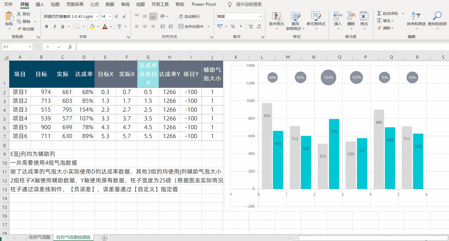 excel设置图表